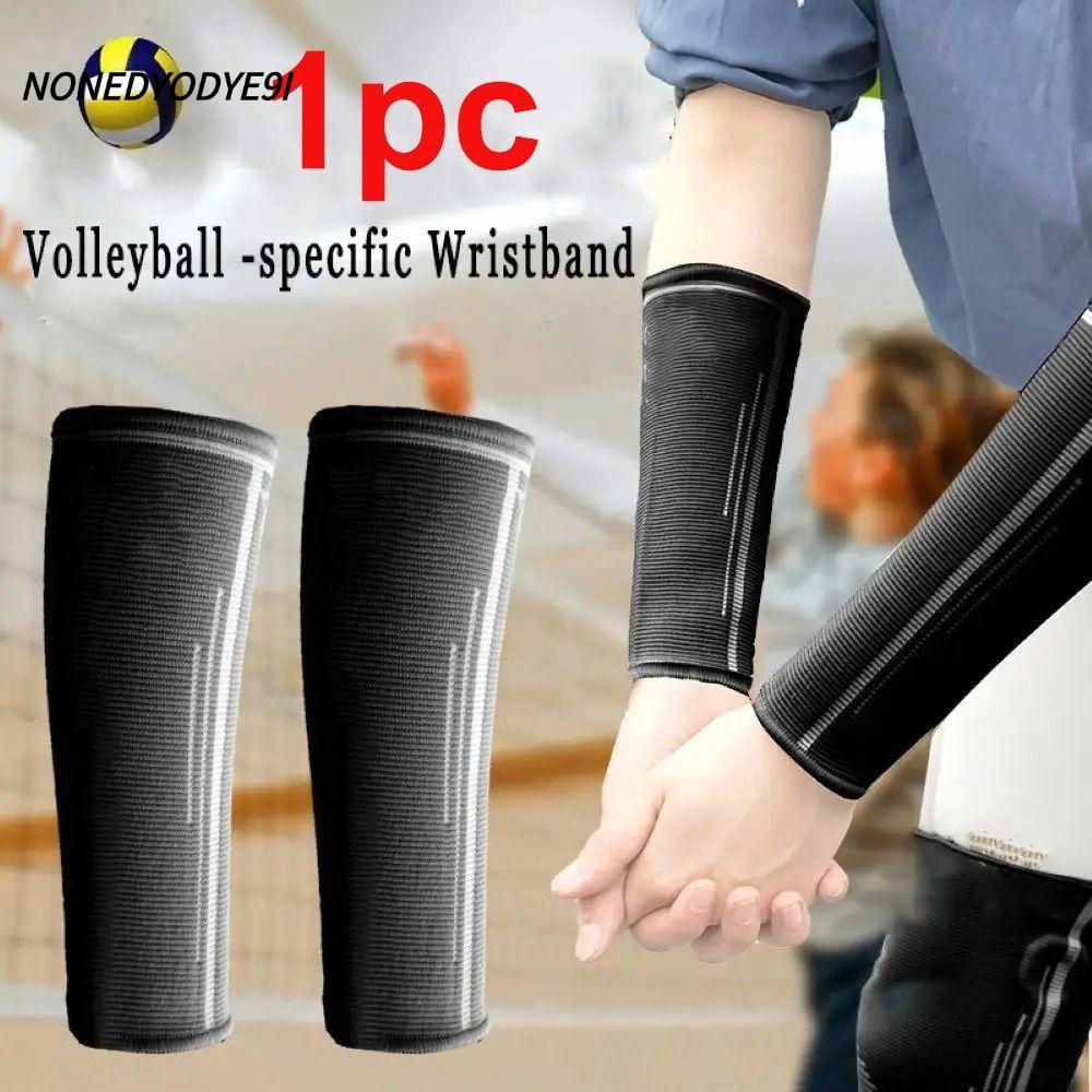 NONEDYY9I 1 PC Forearm Compression Sleeve, Breathable Elastic Volleyball Arm Sleeves, UV Protection 