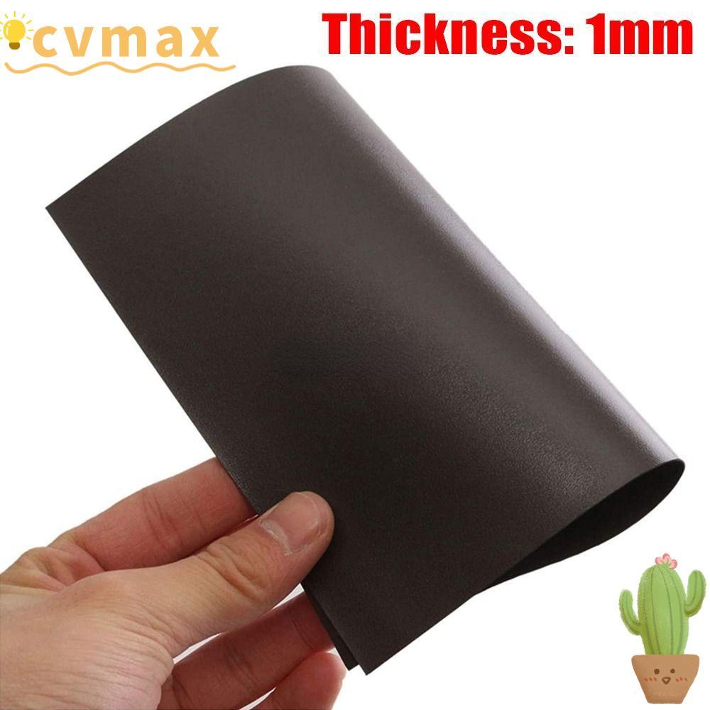 CYMX A4 แผ่นแม่เหล็ก,แม่เหล็กด้านเดียว A4 ขนาดแผ่นแม่เหล็ก,DIY 1 มม.ความหนาDie Craftแผ่นแม่เหล็กสีดํ