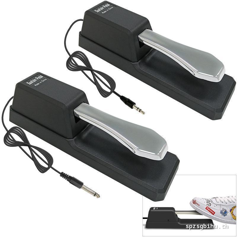 เรือภายใน 24H เปียโนไฟฟ้าพับได้เฉพาะ Sustain Pedal 3.5 Yamaha เปียโนอิเล็กทรอนิกส์ 6.5 Pedal Roland 