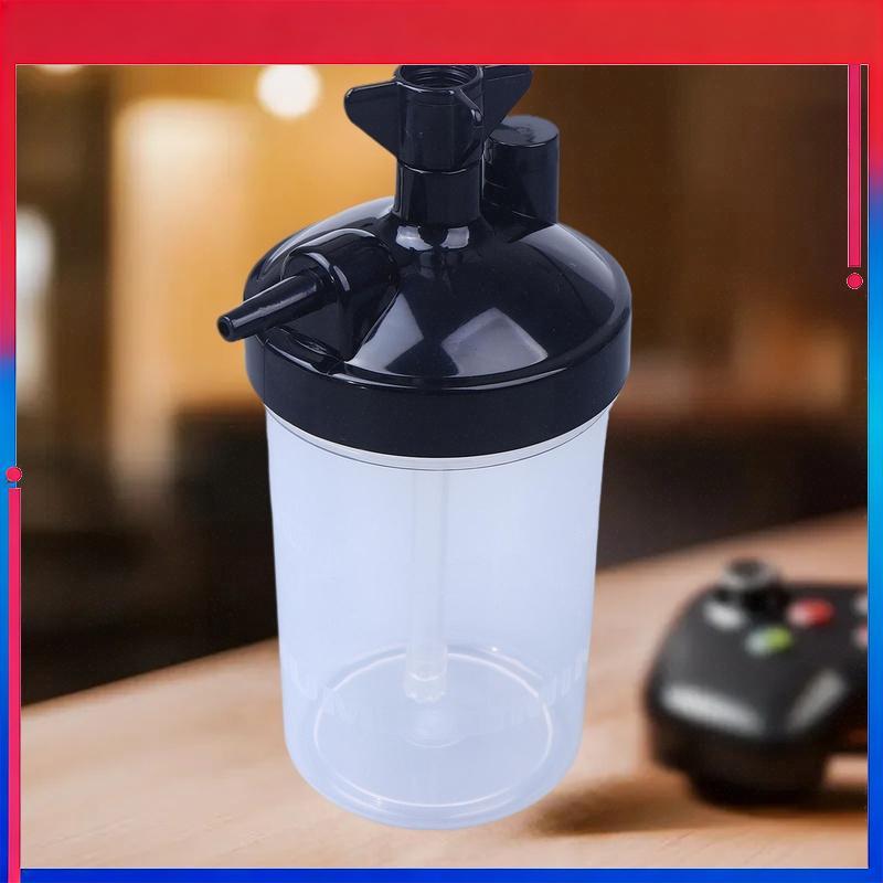(ใหม่) Oxygen Concentrator Humidifier Bubbler ขวดความชื้นสําหรับออกซิเจน Concentrator พร้อมท่อเชื่อม