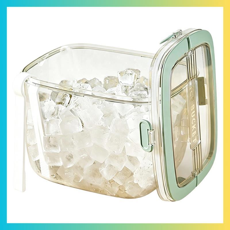 ถังเก็บสําหรับตู้แช่แข็ง-Beacon Cooler-สําหรับHome-Beverage-ถังน้ําแข็งใสพร้อมฝาปิดปิดผนึกTongrumtok