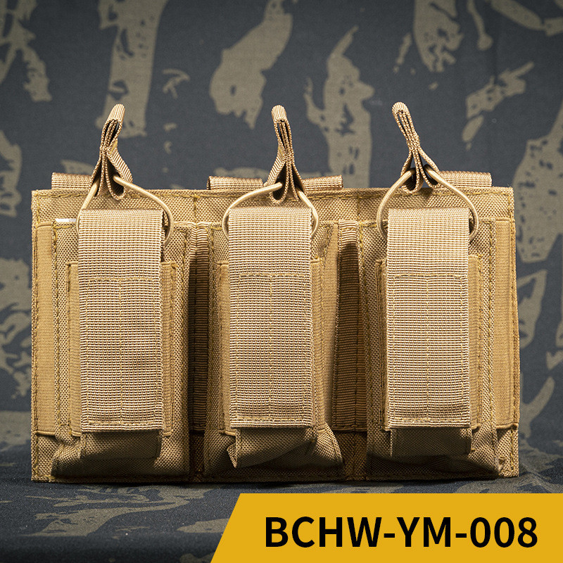 BaiChuan Outdoor Modular Magazine Pouch Attachment, Pistol Magazine Pouch, Field Vest Hanging Pouch,