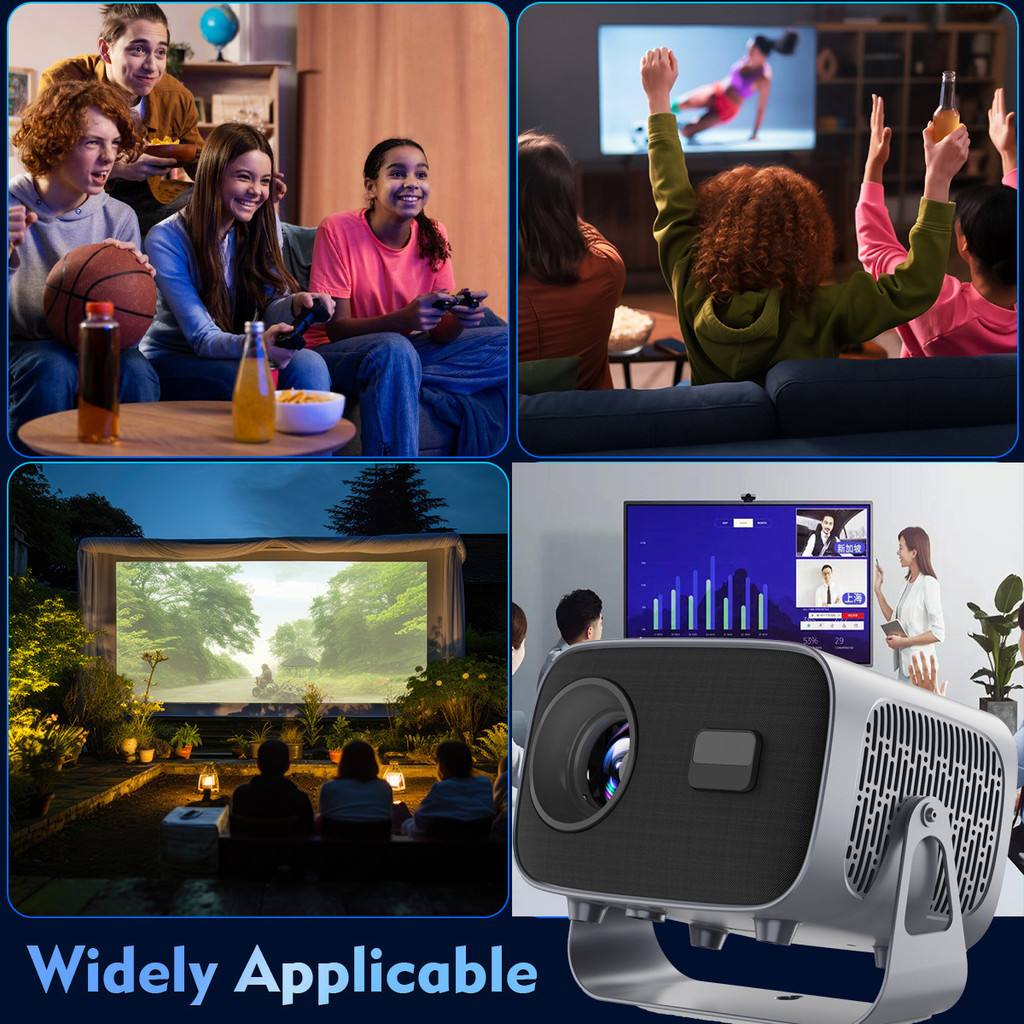 A10 Android Smart Projector 1080P HD Mini Projector โฮมเธียเตอร์