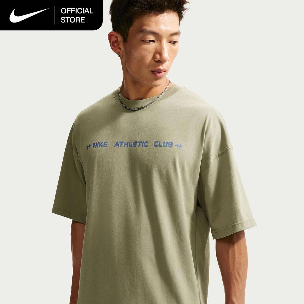 Nike Men's N.A.C. Oversized T-Shirt - Dusty Olive [IM6140-377]