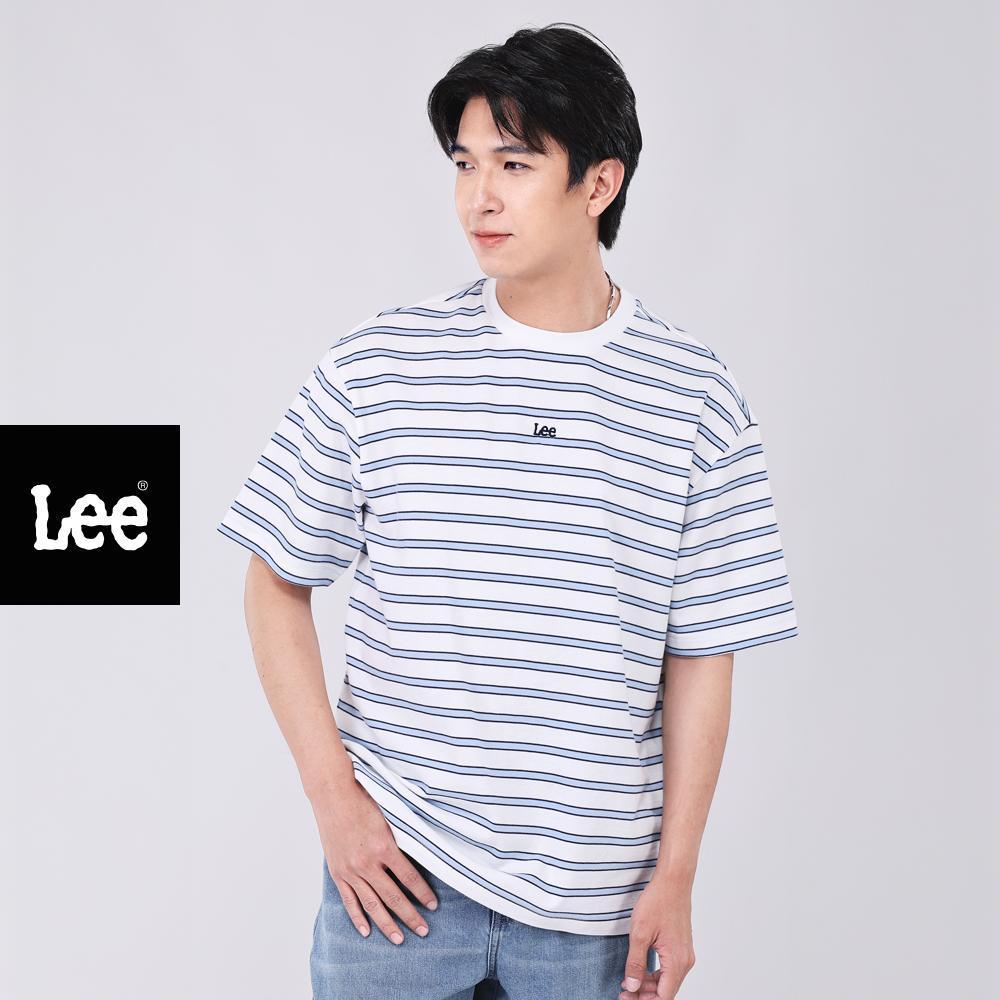 LEE เสื้อยืดแขนสั้นผู้ชาย Loose รุ่น LE S526MTSSN40 สีขาว