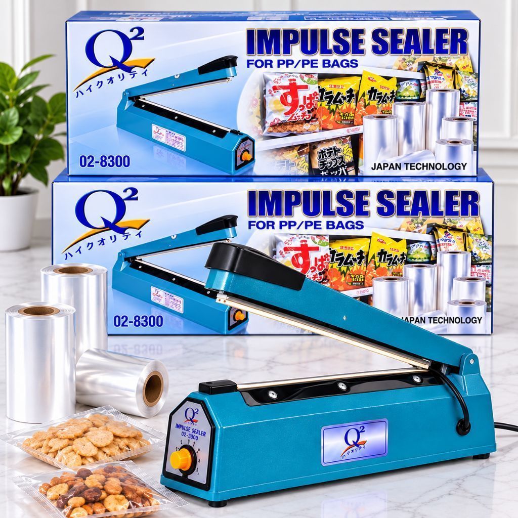 [DAM] Impulse Sealer Q2-8300 เครื่องมือเชื่อมพลาสติกสําหรับบรรจุภัณฑ์อาหาร