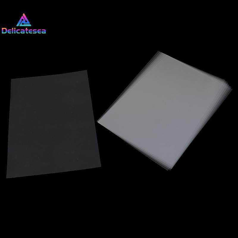 [Delicatesea] 10 ชิ้น A4 Inkjet Laser Printing Transparency Film กระดาษถ่ายภาพ PCB Stencils ใหม่