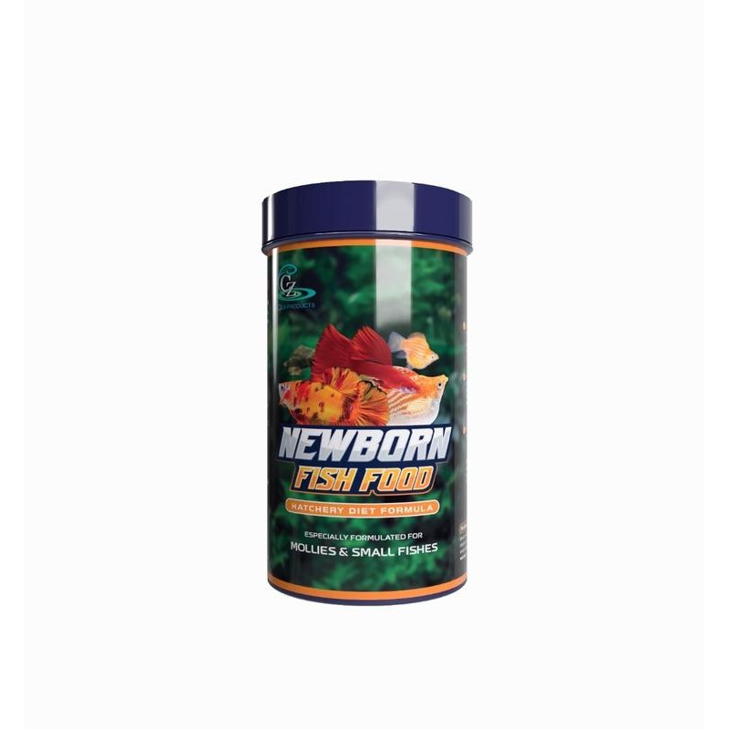 [ ขนาด 120 g ] Cz Newborn อาหารสำหรับลูกปลาแรกเกิด(อาหารปั้น สำหรับปลาบอลลูน ปลากัด ปลาหางนกยูง  )