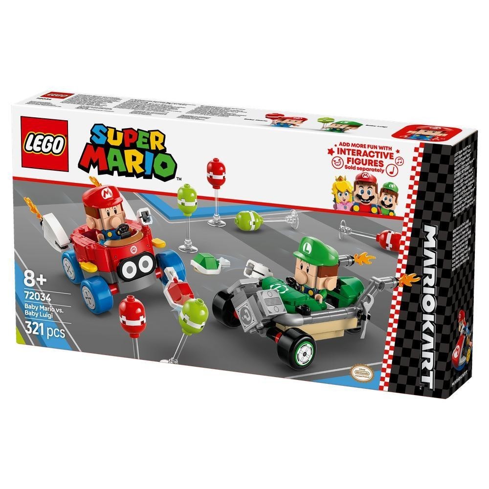 LEGO Super Mario Baby Mario vs Baby Luigi NEW 2025# 72034