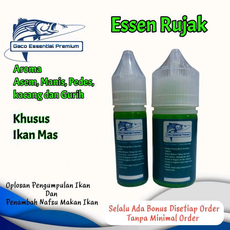 GACO Essen ปลาทองและปลาปอมเฟรต ESSEN RUJAK Anti-Zonk