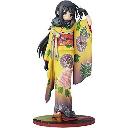 Madoka Magica Homura Akemi Kimono Ver. 1/8 Scale Painted PVC Figure