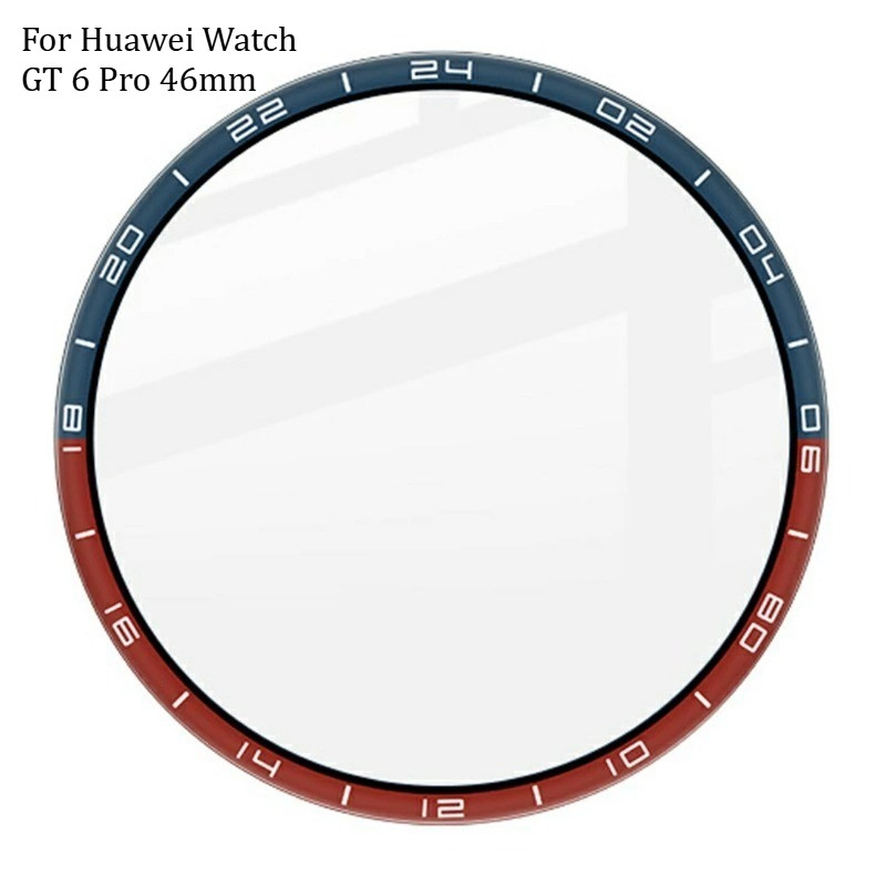 แหวน Bezel Huawei Watch GT 6 Pro 46 มม.ฝาครอบป้องกันรอยขีดข่วนนาฬิกาอุปกรณ์ตกแต่ง