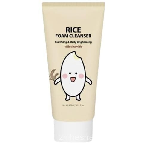 Rice Foam Cleanser – Gentle Daily Brightening & Clarifying Facial Wash for Radiant Skin (170ml5-474 
