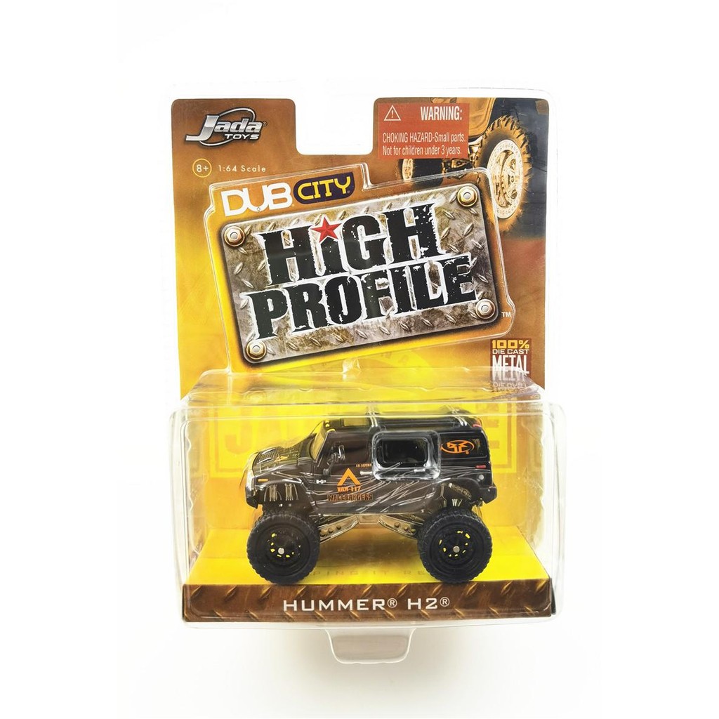 Jada jada 1: 64 HUMMER H2 รถโลหะผสม HUMMER H3T รุ่น