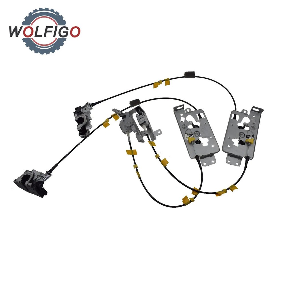 ด้านหลังซ้ายขวาประตู Latch & สายสําหรับ 2004-2008 Ford F-150 Extended Cab 6L3Z18264A01B 8L3Z18264A01