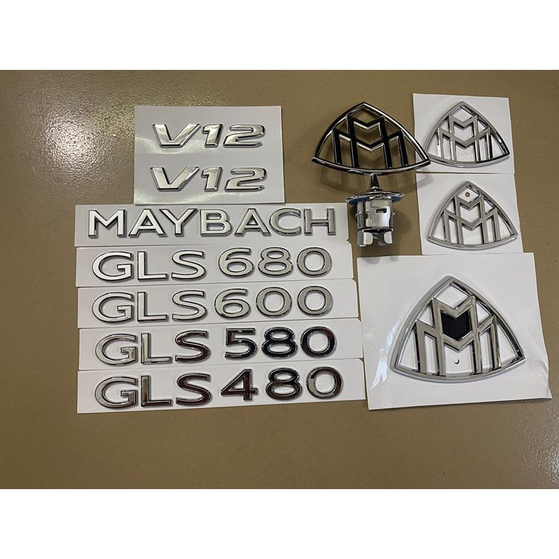 Mercedes-Benz GLS McBach โลโก้รถ McBach GLS480 GLS580 GLS600 GLS680 โลโก้รถ