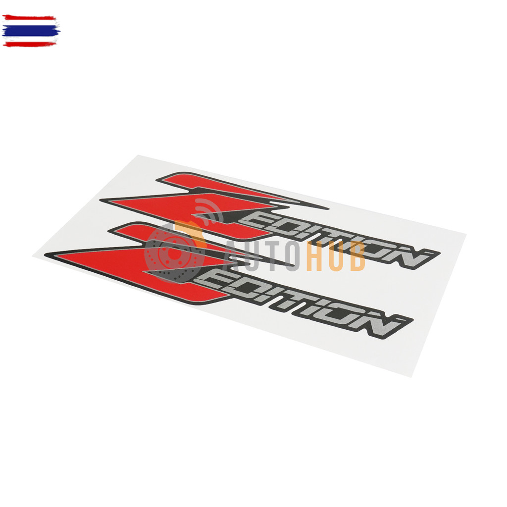 AUTOHUB สติกเกอร์แผงข้าง Z-EDITON สำหรั TOYOTA REVO ROCCO year 2018-2019 S331 1คู่