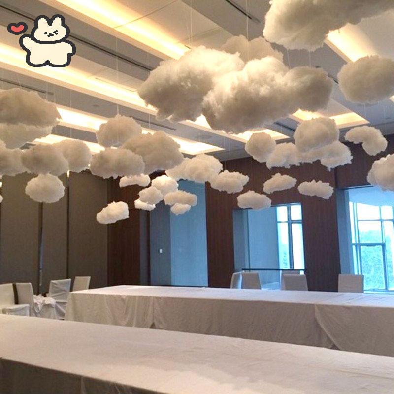 เมฆจำลอง เพื่อตกแต่งเพดาน สำหรับบ้านและการจัดงาน party