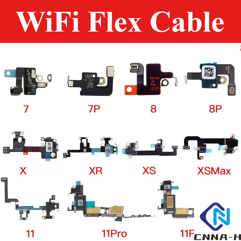 WiFi เสาอากาศสัญญาณ Flex Cable สําหรับโทรศัพท์ 7 7P 8 Plus X XR XS Max