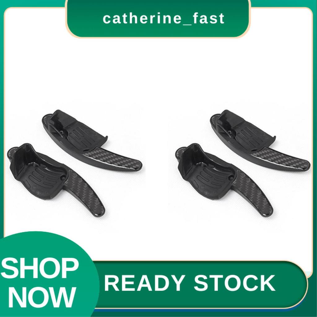In Stock 4x พวงมาลัย Shift Paddles Fit Golf 6 Mk6 Vi R20 Cc คาร์บอนไฟเบอร์