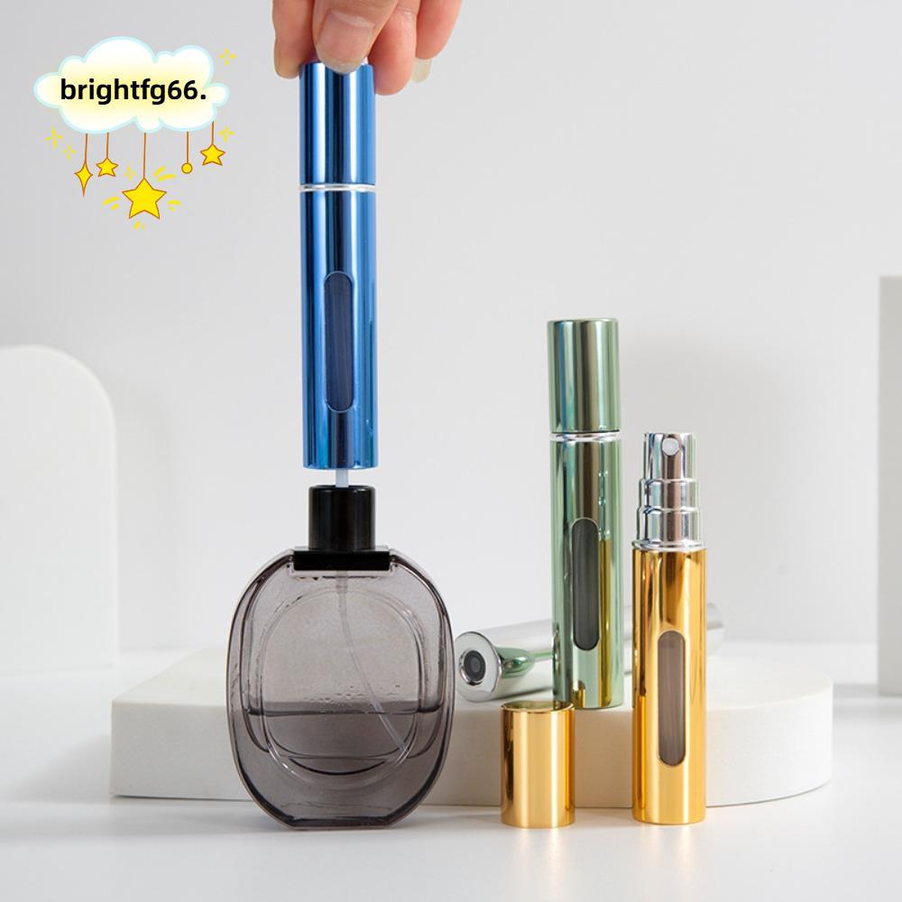 BRIGHTFG66 Atomizer Bottle, Refillable with Spray Perfume Bottle, Empty Portable 10ml Mini Liquid Co