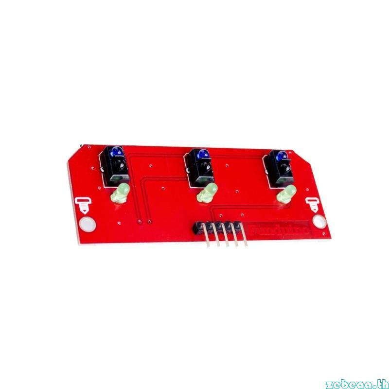 Zebeaath TCRT5000 3 Way Tracking Sensory Tracking Module Line Finding Module Accessories Automation 