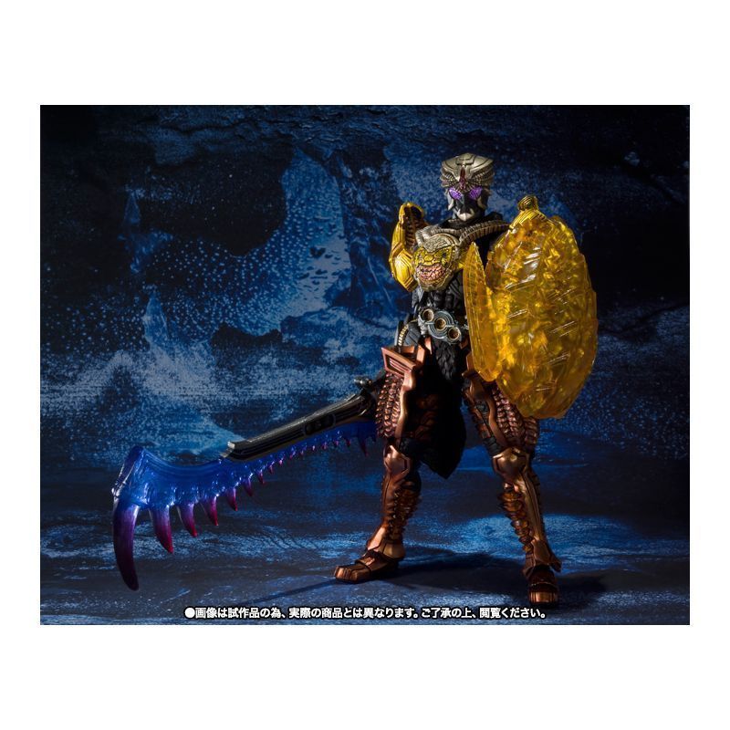 【พร้อมส่ง】sic kamen rider ooo ของเล่นตัวละครอนิเมะของแท้