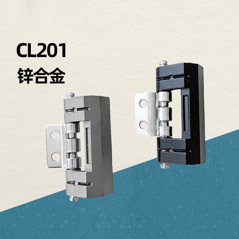 กล่องกระจายบานพับ CL201-1-2 บานพับ Weitu บานพับตู้ควบคุม HL011-1-2 บานพับสีเข้มสแตนเลส