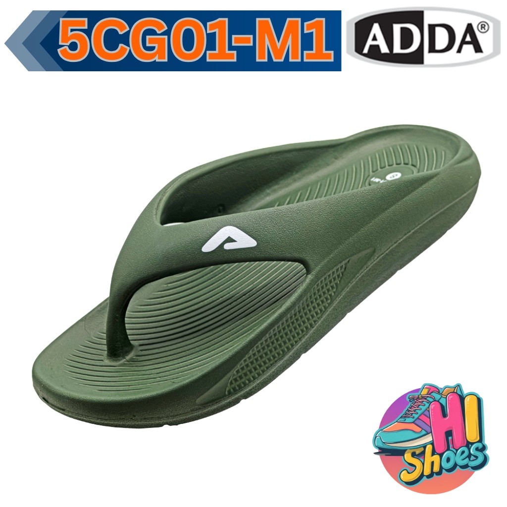 รองเท้าแตะหูคีบผู้ชาย ADDA 58801-M1 เบอร์ (7-10) น้ำหนักเบา ใส่ลุยน้ำได้