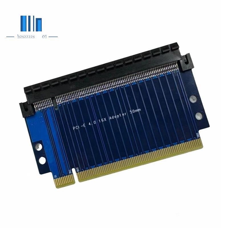 PCI Express 4.0 16X Riser การ์ด PCI-E ถึง PCI-E 16X ตัวเชื่อมต่อสล็อตความเร็วสูง PCIE X16 แปลงอะแดปเ