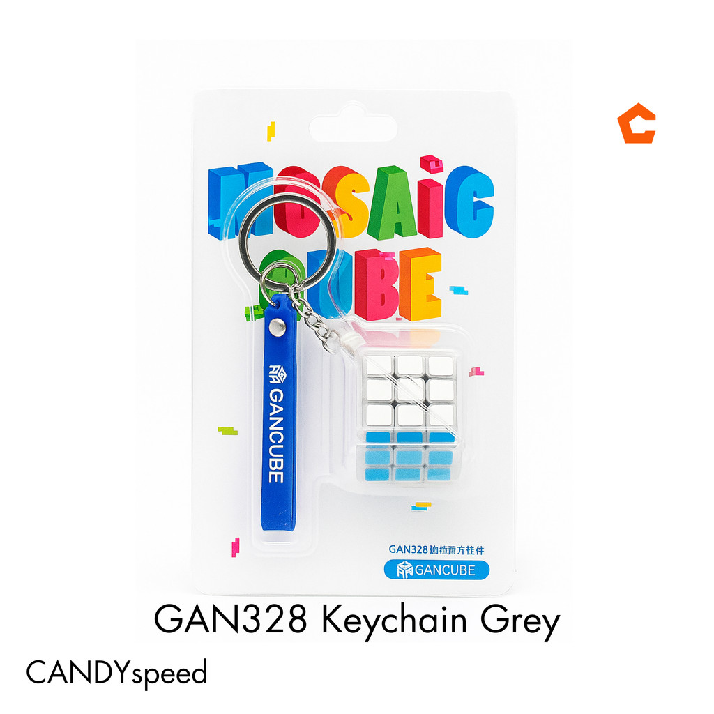 รูบิคพวงกุญแจ GAN330 Keychain Cube 3x3 Stickerless | By CANDYspeed
