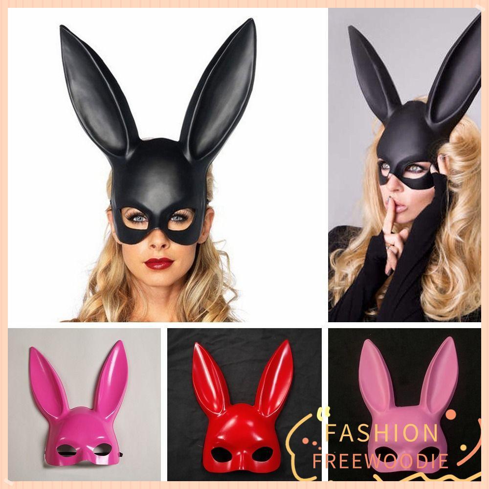 FREEWOODIE Face Long, Rabbit Ears Bunny , Fun Anime Ears Bondage KTV Night Club