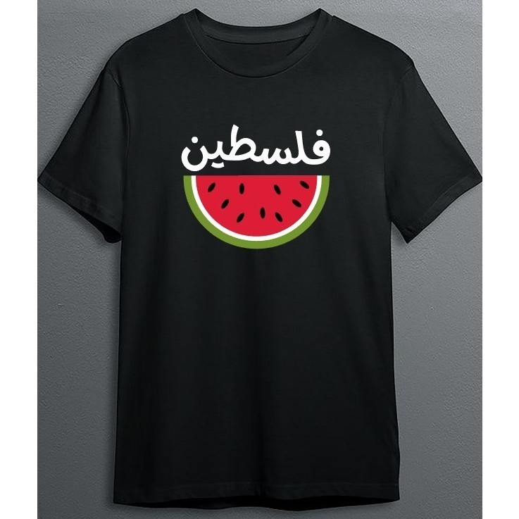 【Watermelon Pattern】 เสื้อผ้าแฟชั่นผู้หญิง คนงาน t shirt  ผ้าCOTTON100% ไม่ต้องรีด คอลูกเรือ ultraso