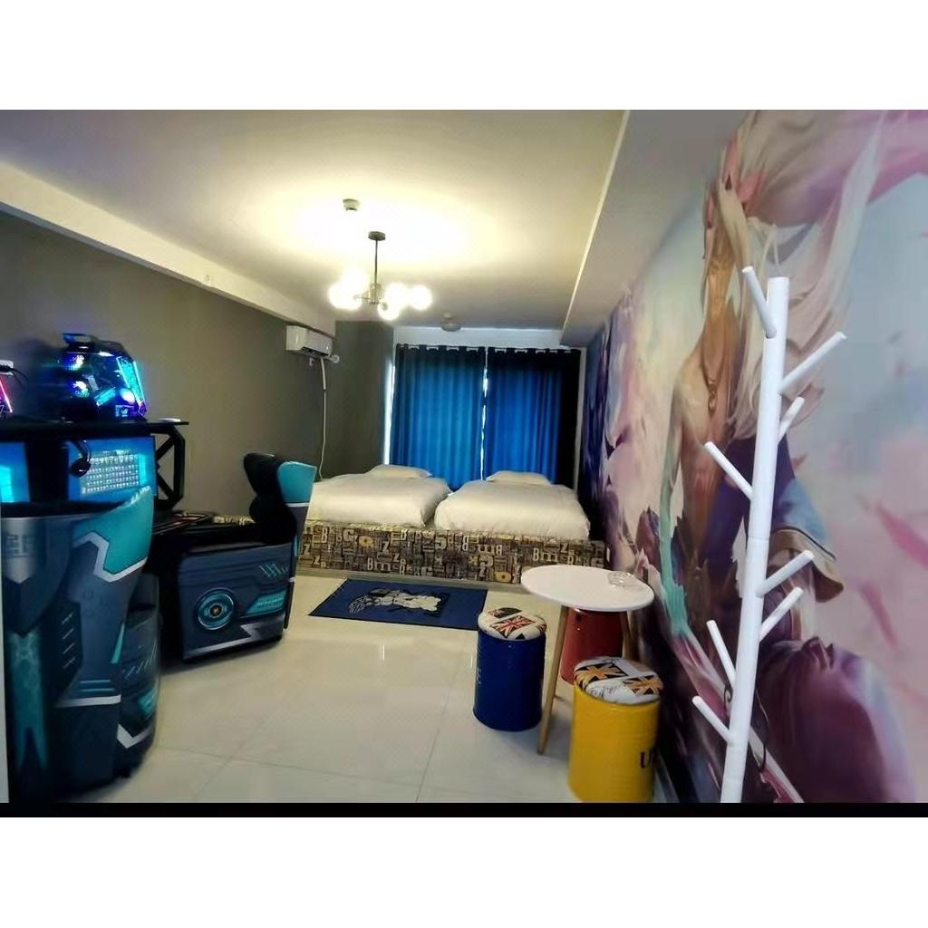 Lazhou Two Three Gaming Apartment KDA Brothers เปิดห้องนอนสําหรับเล่นเกมสีดํา