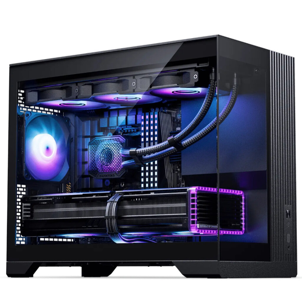 Case Phanteks XT V3 Black With 3xD-RGB Fans Micro-ATX Compact :PH-XT325V_DBK01