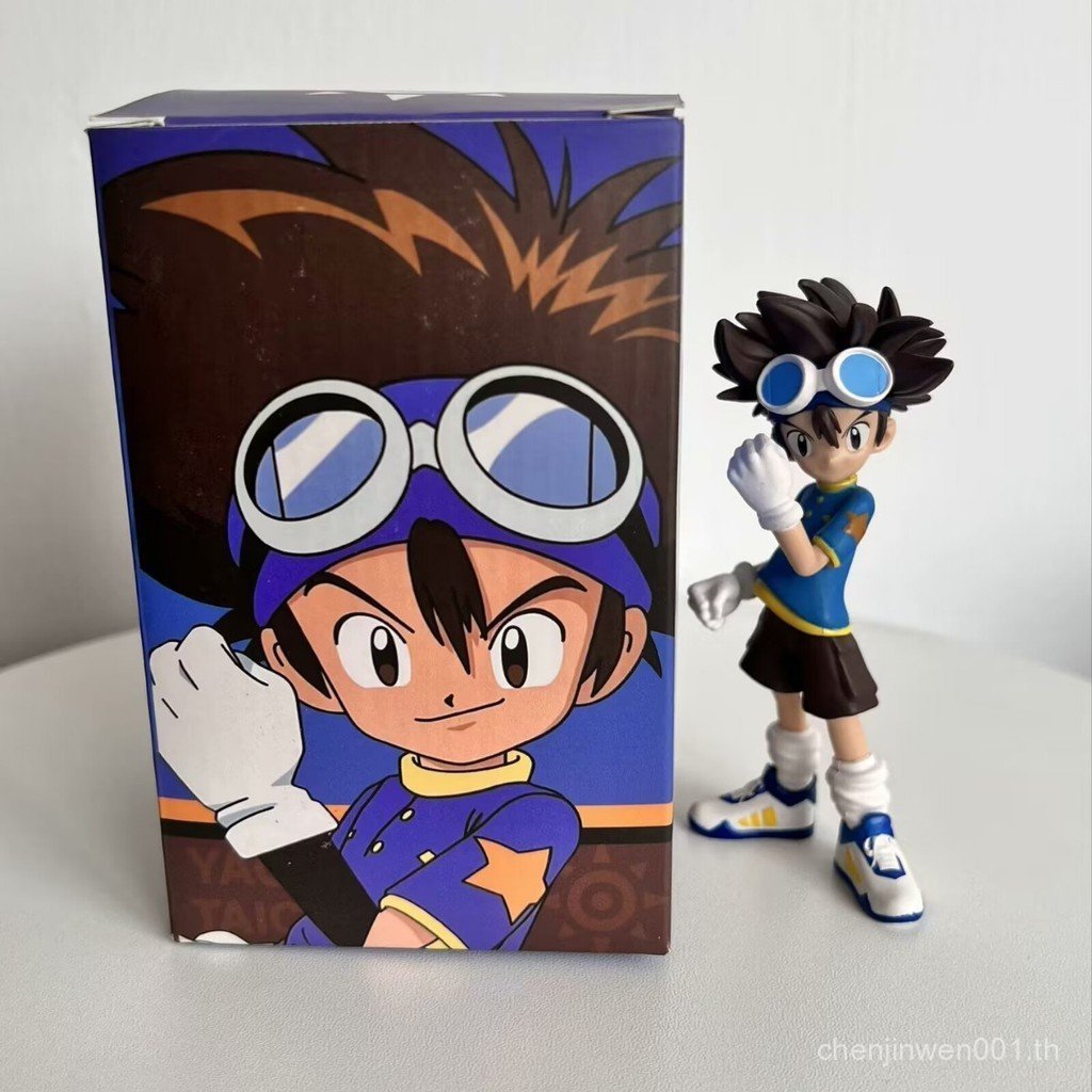 ขายร้อน Digimon GK Yagami Taichi ยืนท่าทาง Yagami Taichi Hand-Made อะนิเมะ Merchandle รุ่นลูกตุ้ม FI