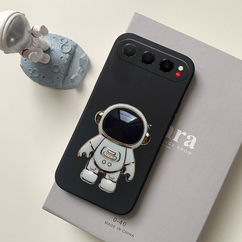สําหรับ ZTE Nubia Air Case แฟชั่นการ์ตูนนักบินอวกาศขาตั้งกันฝุ่น Smooth สําหรับ Nubia Air ฝาหลัง