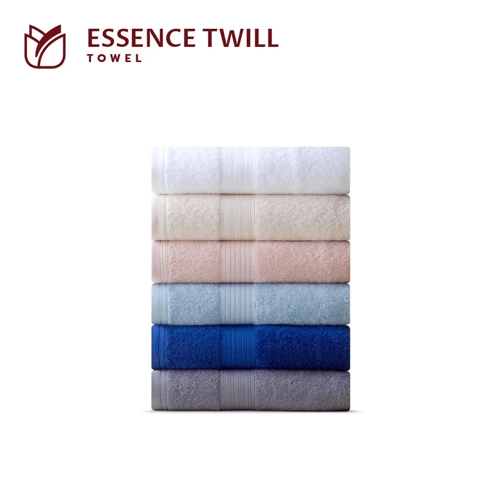 Frolina Essence Twill Collection ผ้าเช็ดตัว ผลิตจากเส้นใยฝ้ายธรรมชาติ ขนาด 27x54 นิ้ว