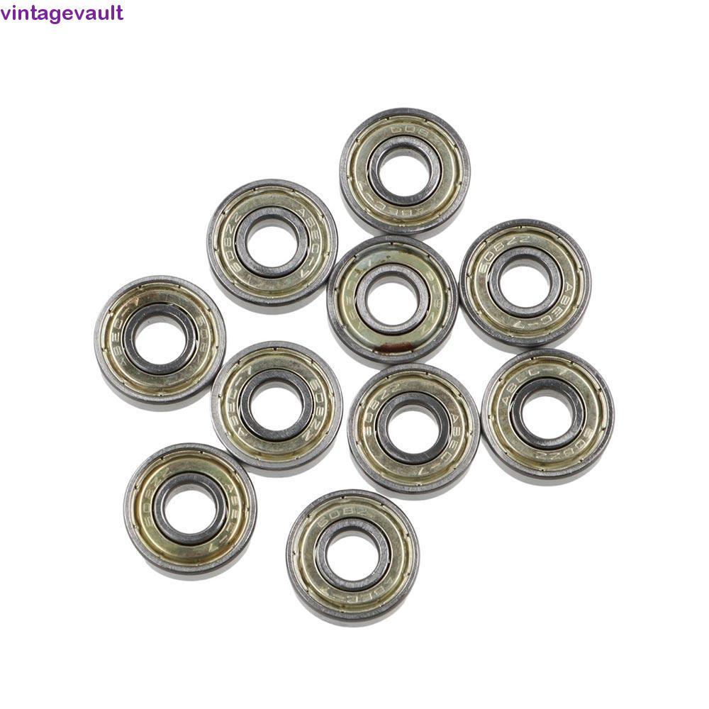 VINTAGEVAULT Bearing 8x22x7mm Blade Roller Deep Carbon Steel Bore Printer Ball
