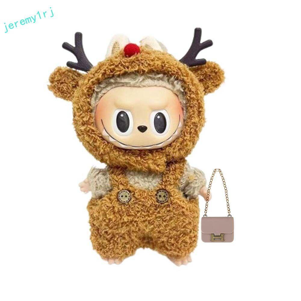 JEREMY1RJ กระเป๋าถือตุ๊กตา,ตกแต่งแฟชั่นตุ๊กตา Min กระเป๋าถือ,ผ้าฝ้ายตุ๊กตา Knapsack 17 ซม.ตุ๊กตา Min