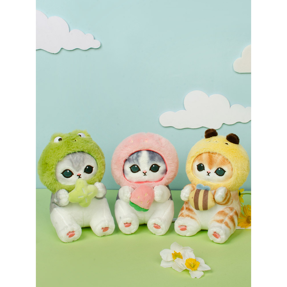 Youyou ของแท้ mofusand Shark Cat Forest Series mofusand ตุ๊กตาตุ๊กตาน่ารักตุ๊กตาตกแต่งของขวัญ