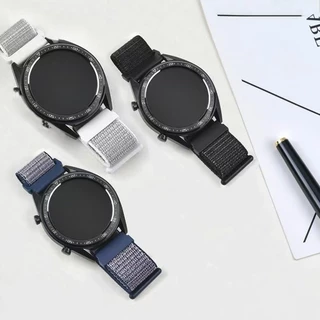 สายนาฬิกาแบบผ้าสำหรับamazfit bip5 bip6 bip3 active active2 Gtr2 Gtr3 Gtr4 Gtr47mm gts2 gts4