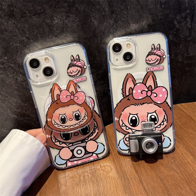 เคสไอแพด 425 degree เคส 425 degree 425 degree case ผ้ากล้องลาบูน่ารักพร้อมขายึดแม่เหล็กเหมาะสําหรับเ