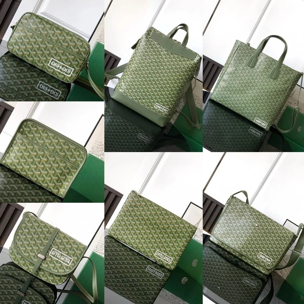 Goyard Goyard Messenger Bag กระเป๋าผู้ชายกระเป๋าถือ Tote Bag กระเป๋ากล้องกระเป๋าคลัทช์กระเป๋าแป้ง