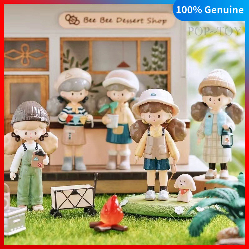 Molinta Camping Vlog Series Figures Finding Unicorn molinta blind box