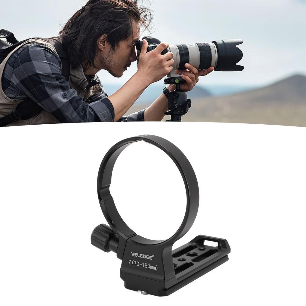 แหวนยึดขาตั้งกล้องยึดเลนส์คอปกอลูมิเนียมทนต่อการกัดกร่อนสำหรับ DX 50 ถึง 250 มม.F/4.5-6.3 VR