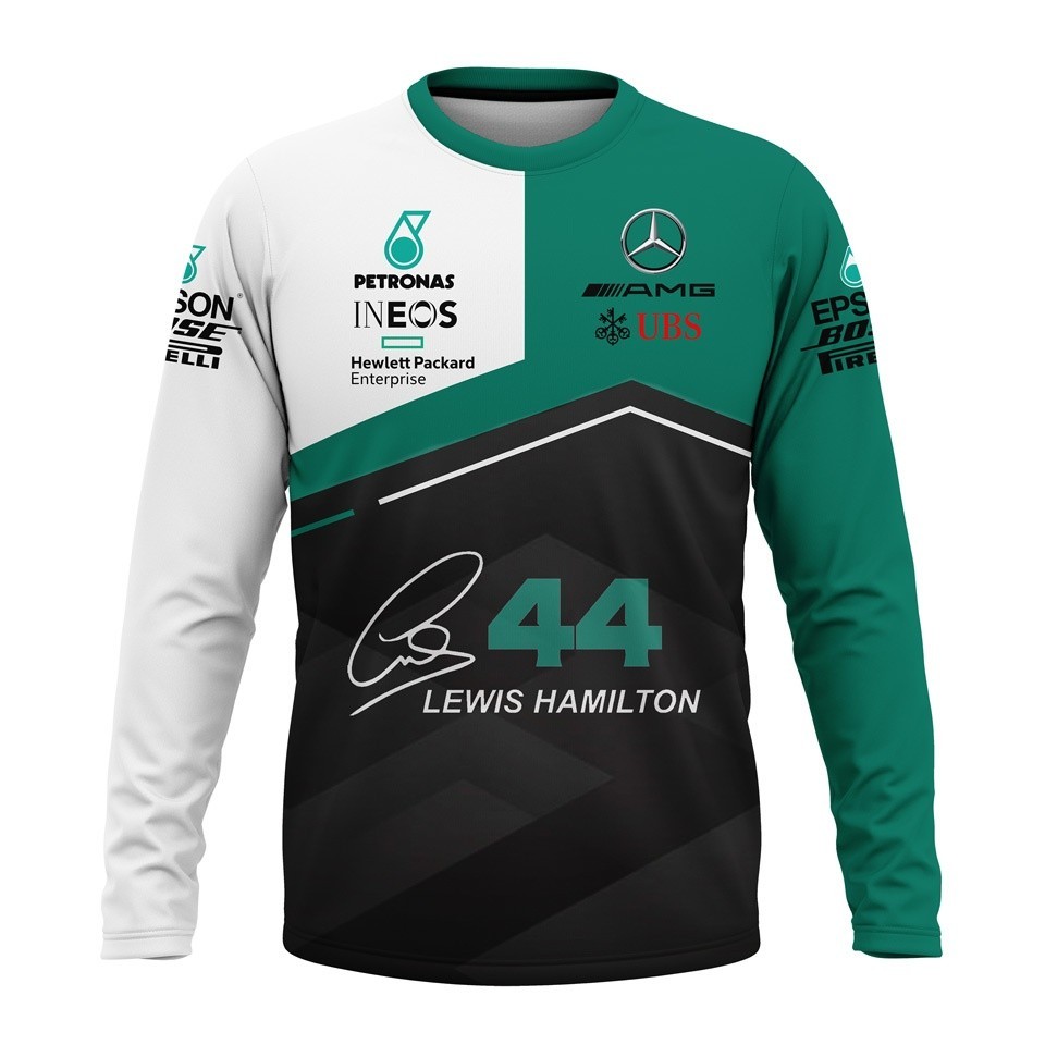เสื้อแขนยาว Mercedes AMG Lewis Hamilton หมายเลข 44