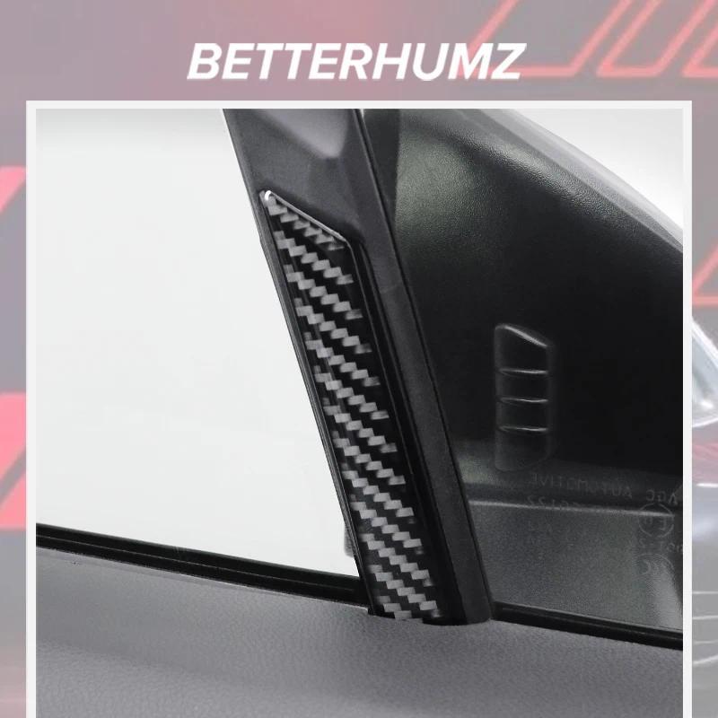 คาร์บอนไฟเบอร์สําหรับ Subaru BRZ/ Toyota GR86 2021- แถบตัดหน้าต่างประตูสติกเกอร์ตกแต่งปรับแต่งอุปกรณ