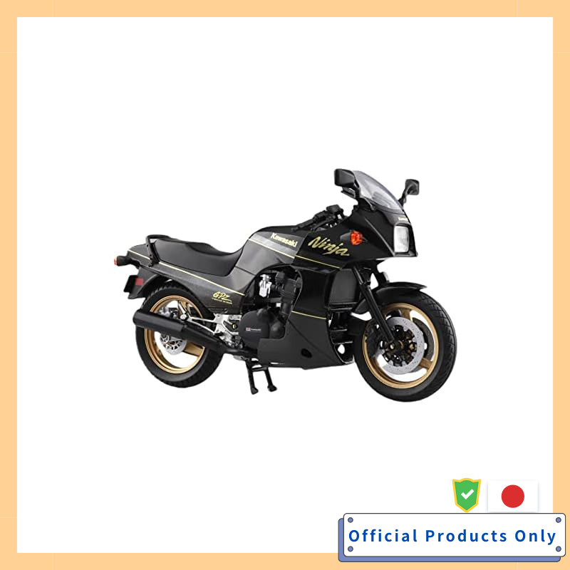 AOSHIMA Skynet 1/12 Completed Model Motorcycle Kawasaki GPZ900R Black/Gold