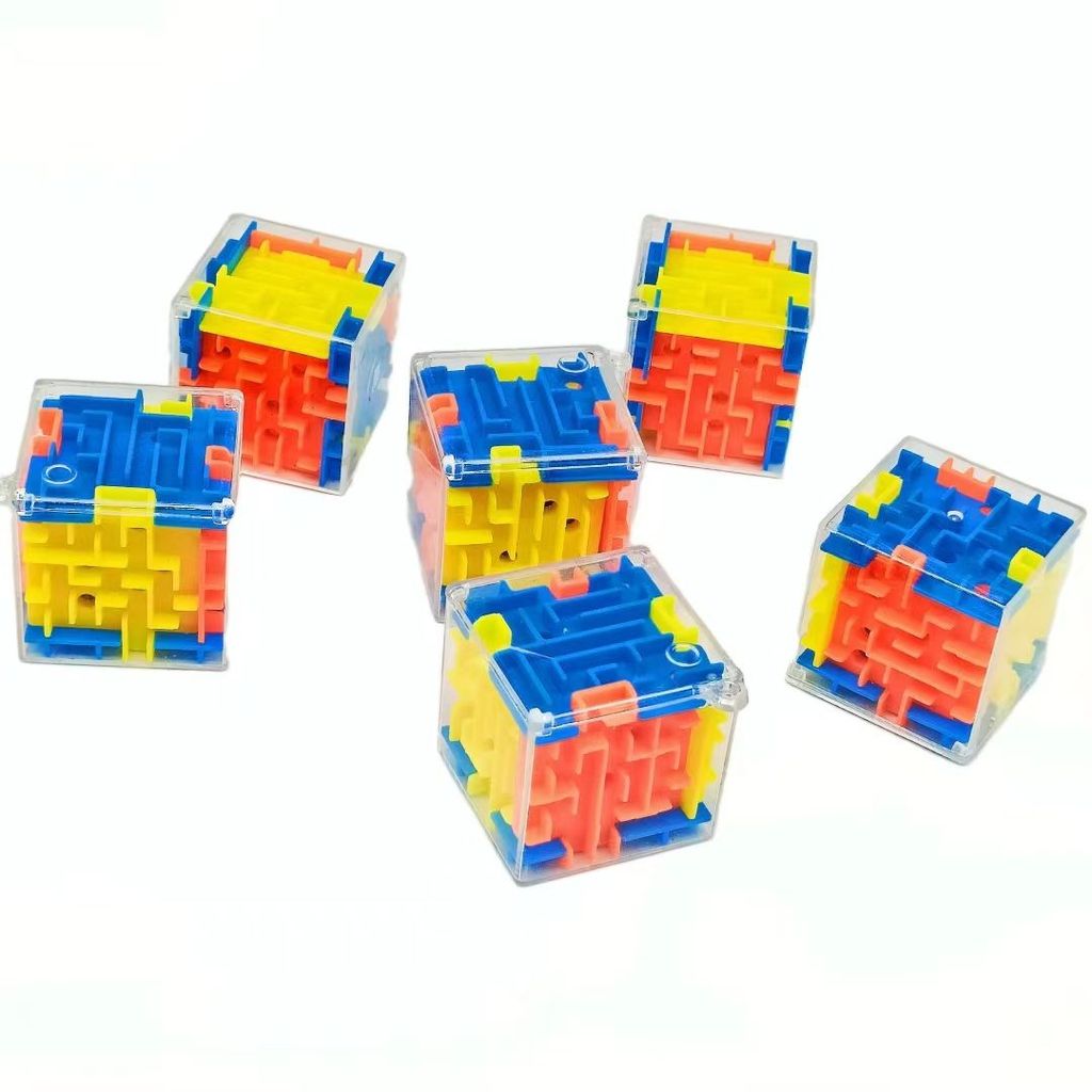 สินค้าใหม่พร้อมสต็อก 3D สามมิติเขาวงกต Roll-On Rubiks Cube 6 ด้านสติปัญญา Rubiks C20251027